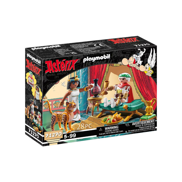 Playmobil Asterix Καίσαρας και Κλεοπάτρα για 5-99 ετών