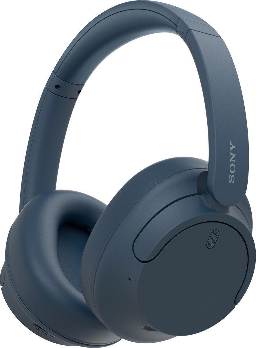 Sony WH-CH720N Ασύρματα / Ενσύρματα Over Ear Ακουστικά με 35 ώρες Λειτουργίας και Quick Charge Μπλε