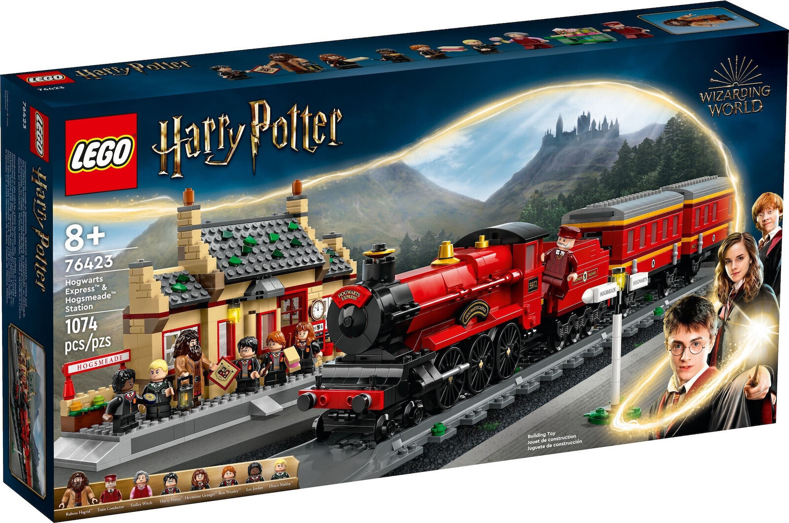 LEGO Harry Potter Hogwarts Express Train Set Hogsmeade Station για 8 ετών Ετών 1074τμχ Κωδικός 76423