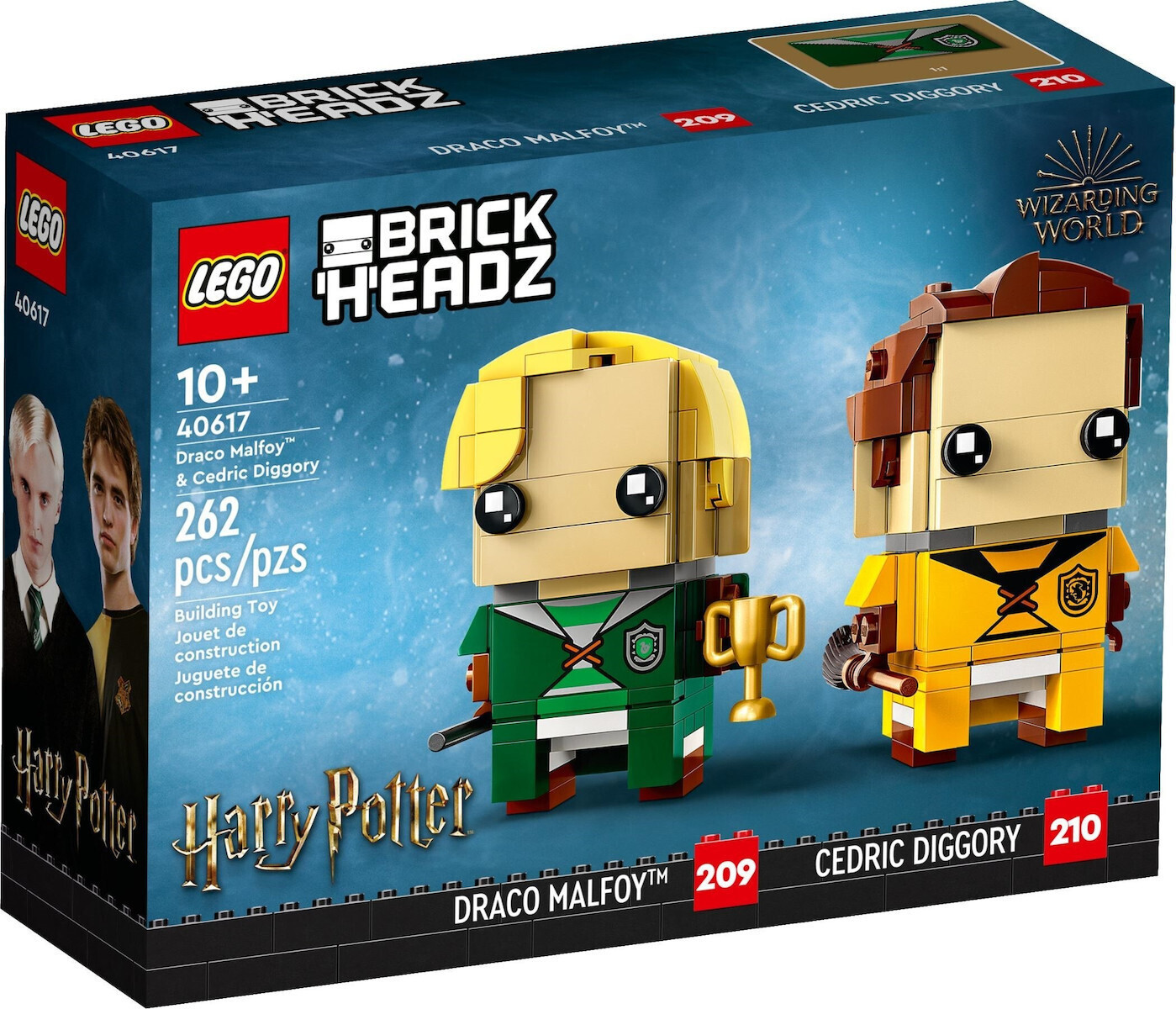 LEGO Harry Potter Harry Potter Draco Malfoi Cedric Deggory για 10 ετών Ετών 262τμχ Κωδικός 40617