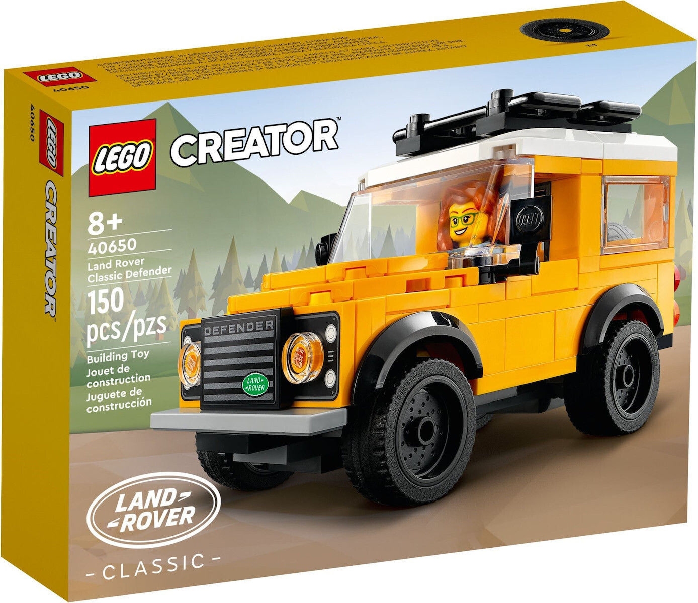 LEGO Creator Land Rover Classic Defender για 8 ετών Ετών Κωδικός 40650