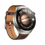 Huawei Watch 4 Pro Stainless Steel 48mm Αδιάβροχο με eSIM και Παλμογράφο Dark Brown