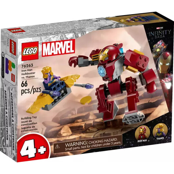 LEGO Marvel Iron Man Hulkbuster vs. Thanos για 4 ετών Ετών Κωδικός 76263