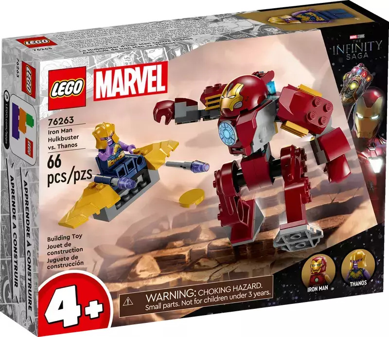 LEGO Marvel Iron Man Hulkbuster vs. Thanos για 4 ετών Ετών Κωδικός 76263
