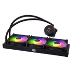 CoolerMaster MasterLiquid 360L Core Υδρόψυξη Επεξεργαστή Τριπλού Ανεμιστήρα 120mm για Socket AM4/AM5/1700/1200/115x με ARGB Φωτισμό