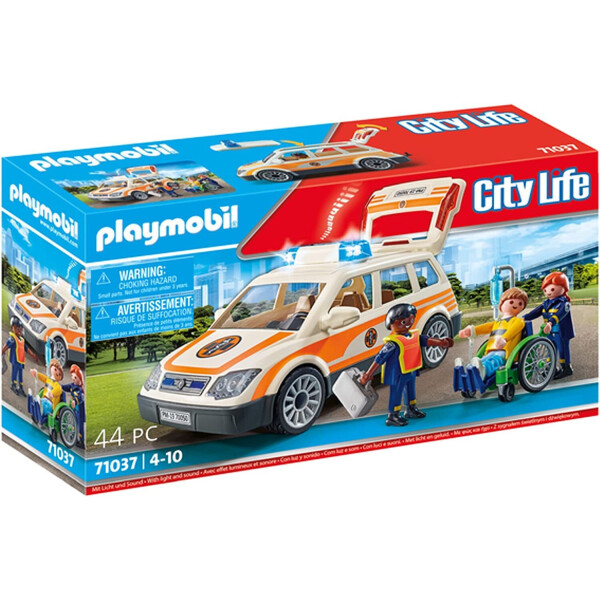 Playmobil City Life Όχημα Πρώτων Βοηθειών για 4-10 ετών