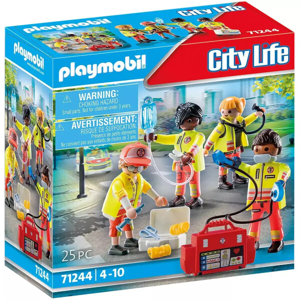 Playmobil City Life Ομάδα Διάσωσης για 4-10 ετών