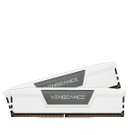 Corsair Vengeance White DDR5 32GB RAM με 2x16GB Modules και Ταχύτητα 5200 για Desktop Κωδικός CMK32GX5M2B6400C32W