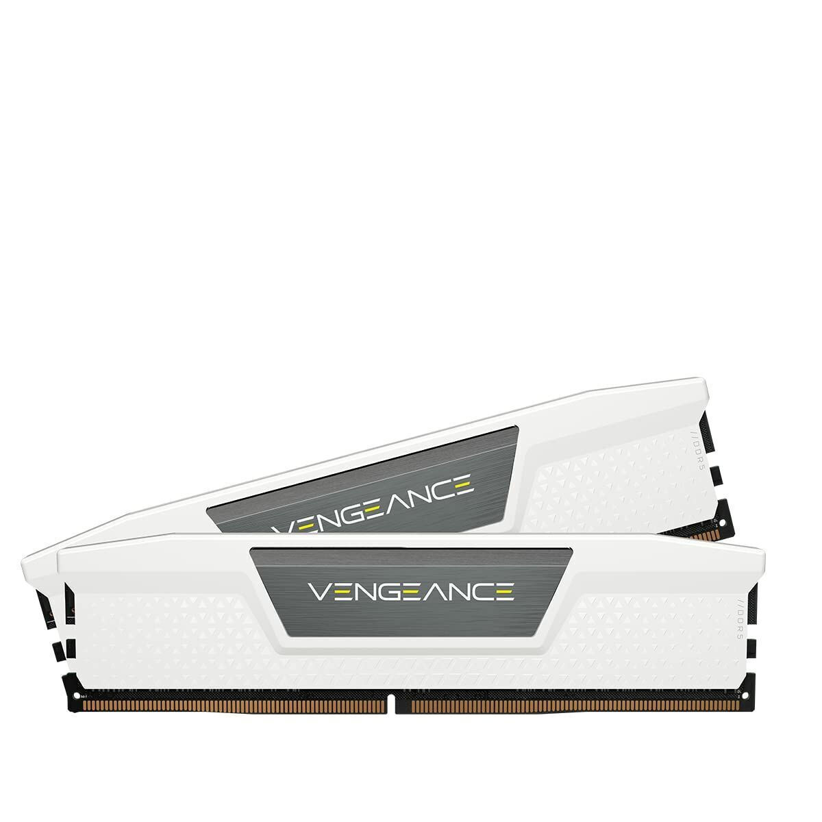 Corsair Vengeance White DDR5 32GB RAM με 2x16GB Modules και Ταχύτητα 5200 για Desktop Κωδικός CMK32GX5M2B6400C32W