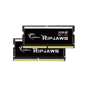 G.Skill Ripjaws DDR5 64GB RAM με 2x32GB Modules και Ταχύτητα 5600 για Laptop Κωδικός F5-5600S4040A32GX2-RS