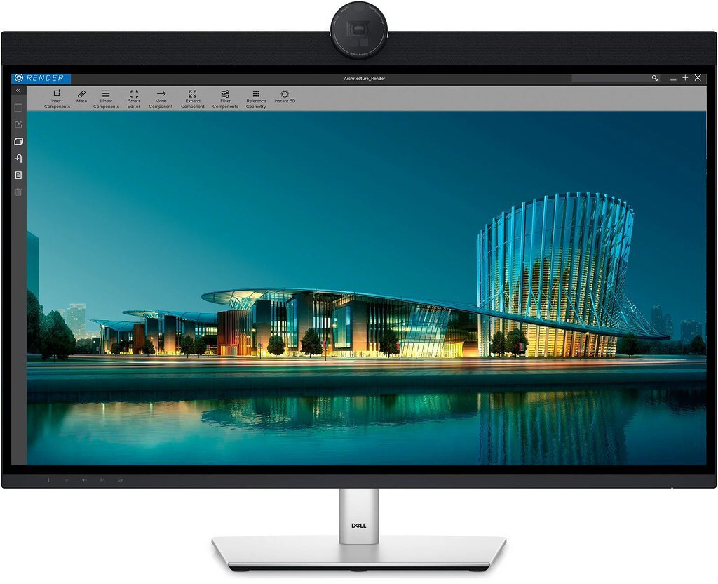 Dell UltraSharp U3224KBA 6K IPS HDR Monitor 31.5 6144x3456 με Χρόνο Απόκρισης 5ms GTG