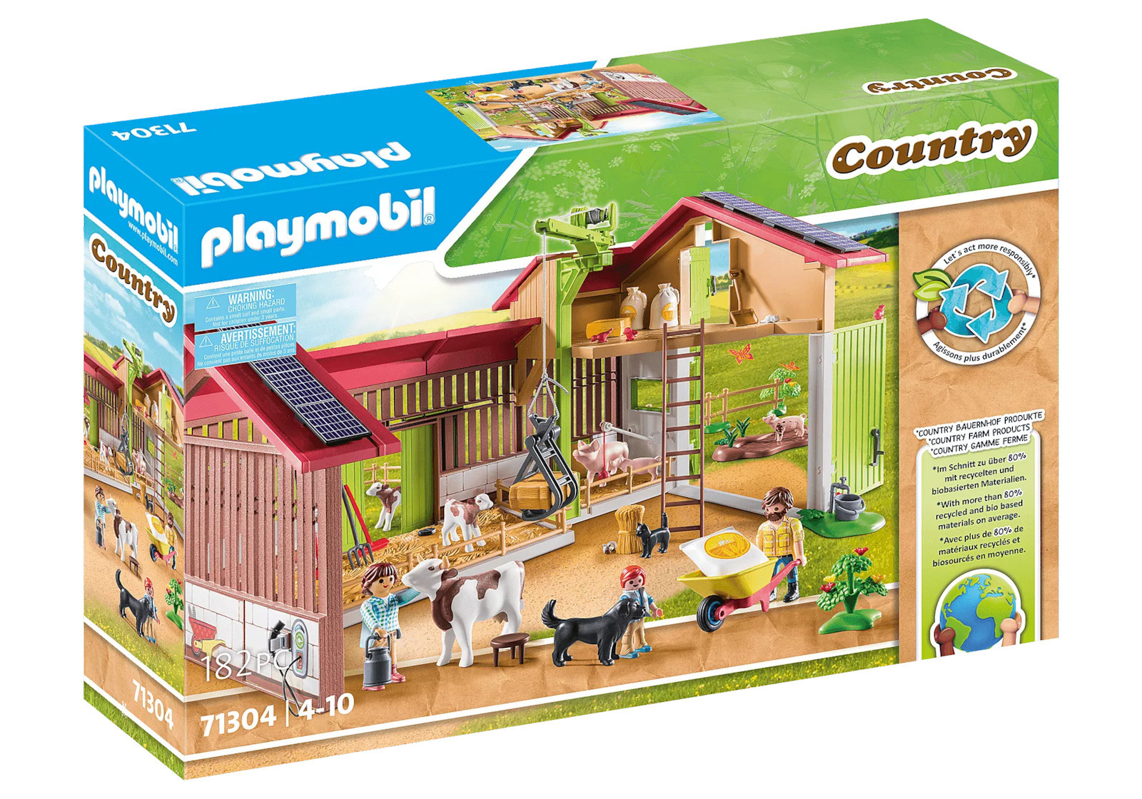 Playmobil Country Μεγάλη Φάρμα για 4-10 ετών
