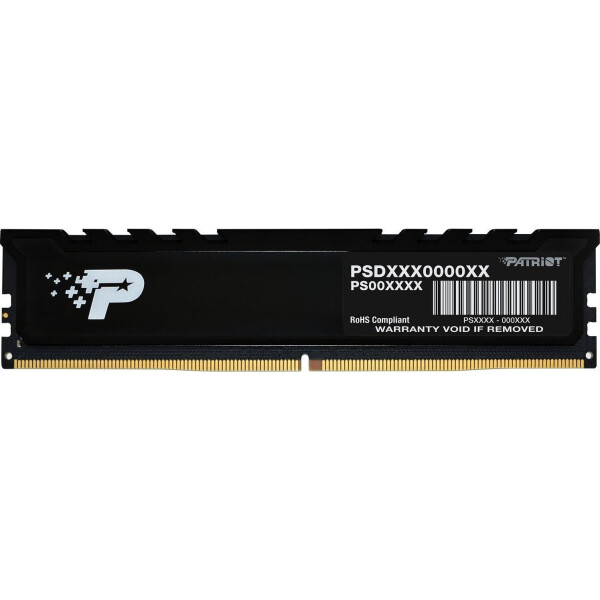Patriot Signature Premium DDR5 με Module 1x16GB και Ταχύτητα 5600 για Desktop Κωδικός PSP516G560081H1