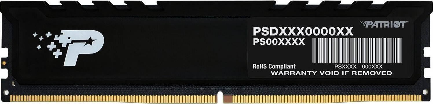 Patriot Signature Premium DDR5 με Module 1x16GB και Ταχύτητα 5600 για Desktop Κωδικός PSP516G560081H1