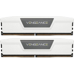Corsair Vengeance White DDR5 32GB RAM με 2x16GB Modules και Ταχύτητα 5200 για Desktop Κωδικός CMK32GX5M2B6400C32W