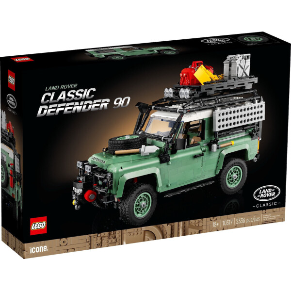 LEGO Classic Land Rover Classic Defender 90 για 18 ετών Ετών 2336τμχ Κωδικός 10317