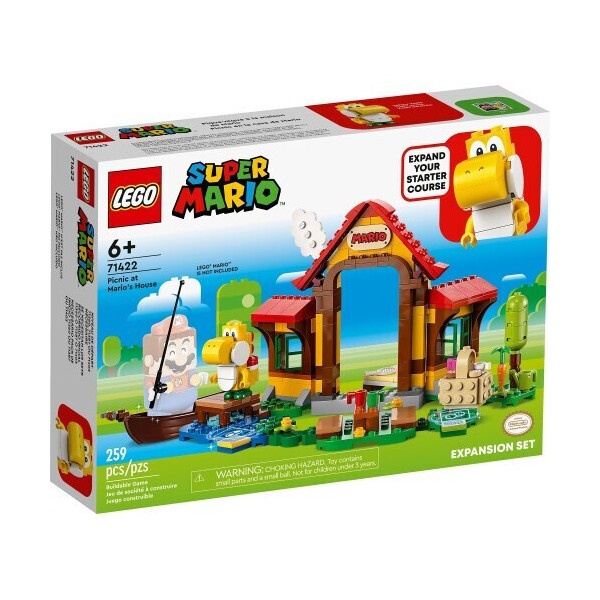 LEGO Super Mario Picnic at Marios House Expansion Set για 6 ετών Ετών Κωδικός 71422