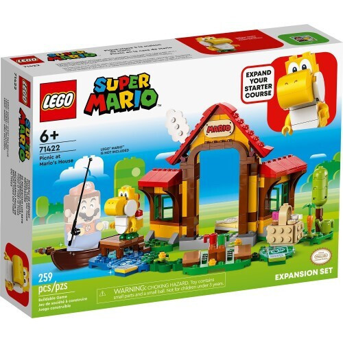LEGO Super Mario Picnic at Marios House Expansion Set για 6 ετών Ετών Κωδικός 71422