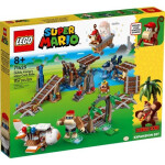 LEGO Super Mario Diddy Kongs Mine Cart Ride Expansion Set για 8 ετών Ετών Κωδικός 71425