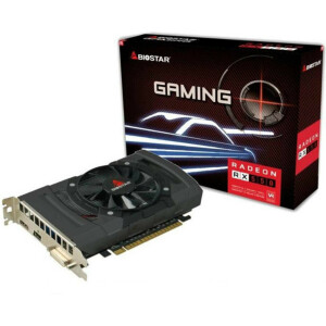 Biostar Radeon RX 550 4GB GDDR5 Gaming Κάρτα Γραφικών Κωδικός VA5505RF41-SBHRA-BS2