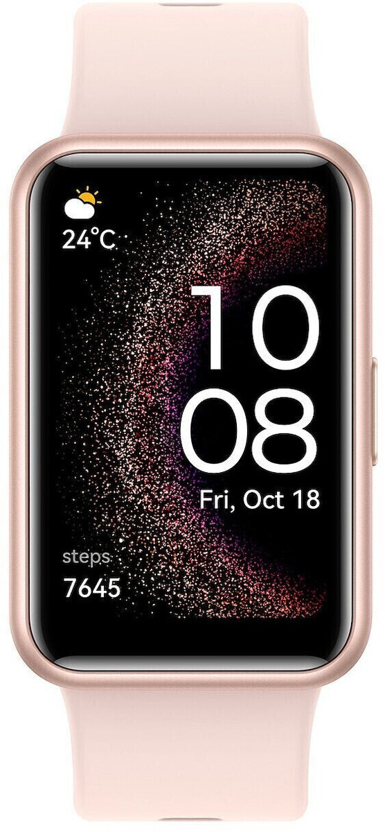 Huawei Watch Fit Special Edition 46mm με Παλμογράφο Nebula Pink