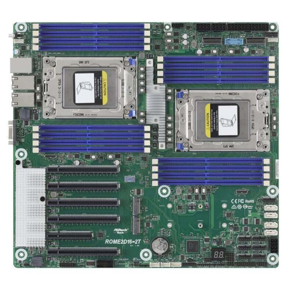ASRock ROME2D16-2T Motherboard SSI EEB με AMD SP3 Socket