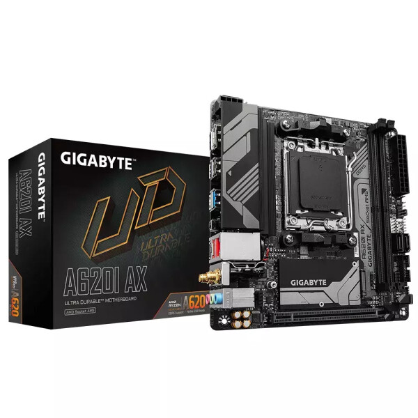 Gigabyte A620I AX rev. 1.0 Wi-Fi Motherboard Mini ITX με AMD AM5 Socket