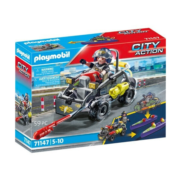 Playmobil City Action Αμφίβιο Όχημα Ειδικών Δυνάμεων για 5-10 ετών