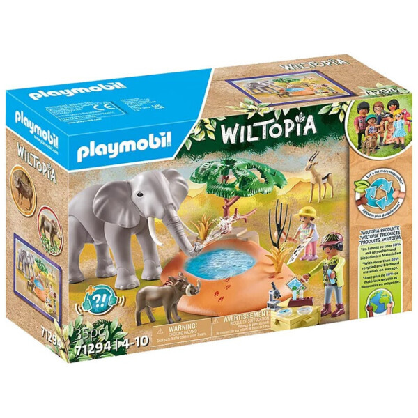 Playmobil Wiltopia Εξερευνητές Και Ελέφαντας για 4-10 ετών