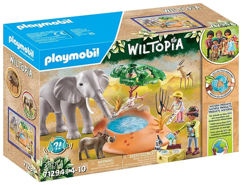 Playmobil Wiltopia Εξερευνητές Και Ελέφαντας για 4-10 ετών