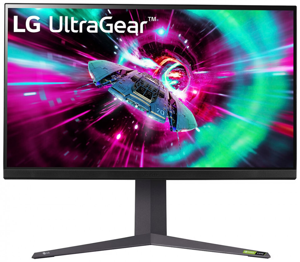 LG 32GR93U-B IPS HDR Gaming Monitor 32 4K 3840x2160 144Hz με Χρόνο Απόκρισης 1ms GTG