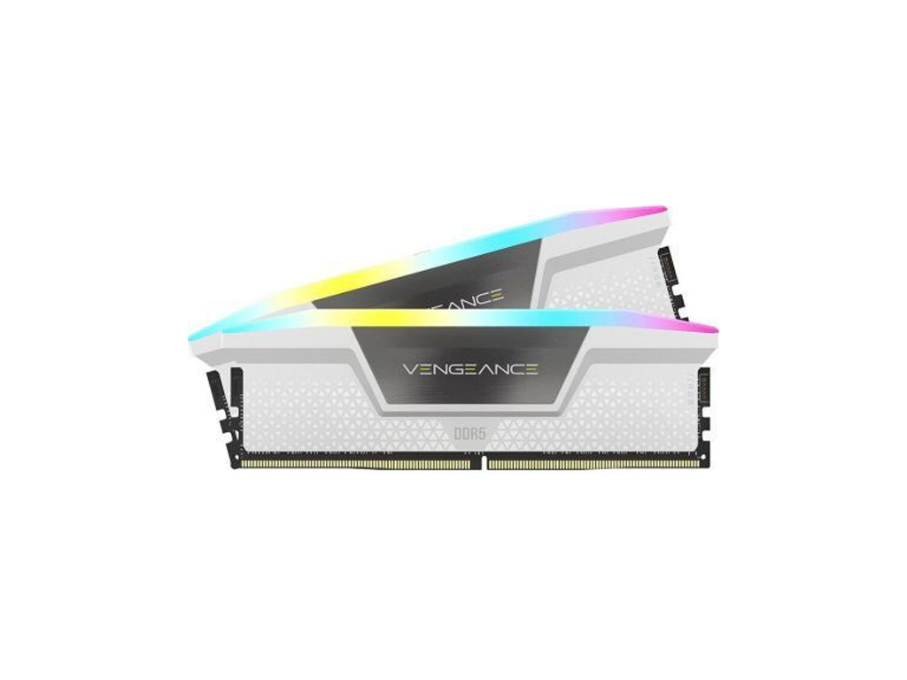 Corsair Vengeance RGB DDR5 64GB RAM με 2x32GB Modules και Ταχύτητα 6000 για Desktop Κωδικός CMH64GX5M2B6000C30W