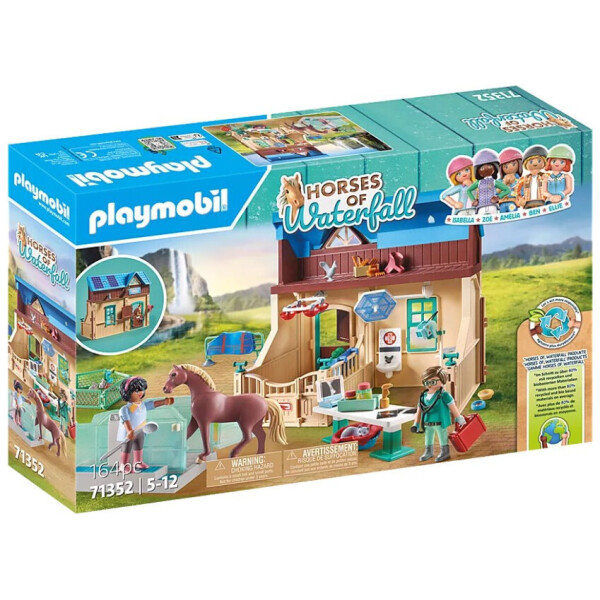 Playmobil Horses Of Waterfall Κτηνιατρική Κλινική Αλόγων για 5-12 ετών