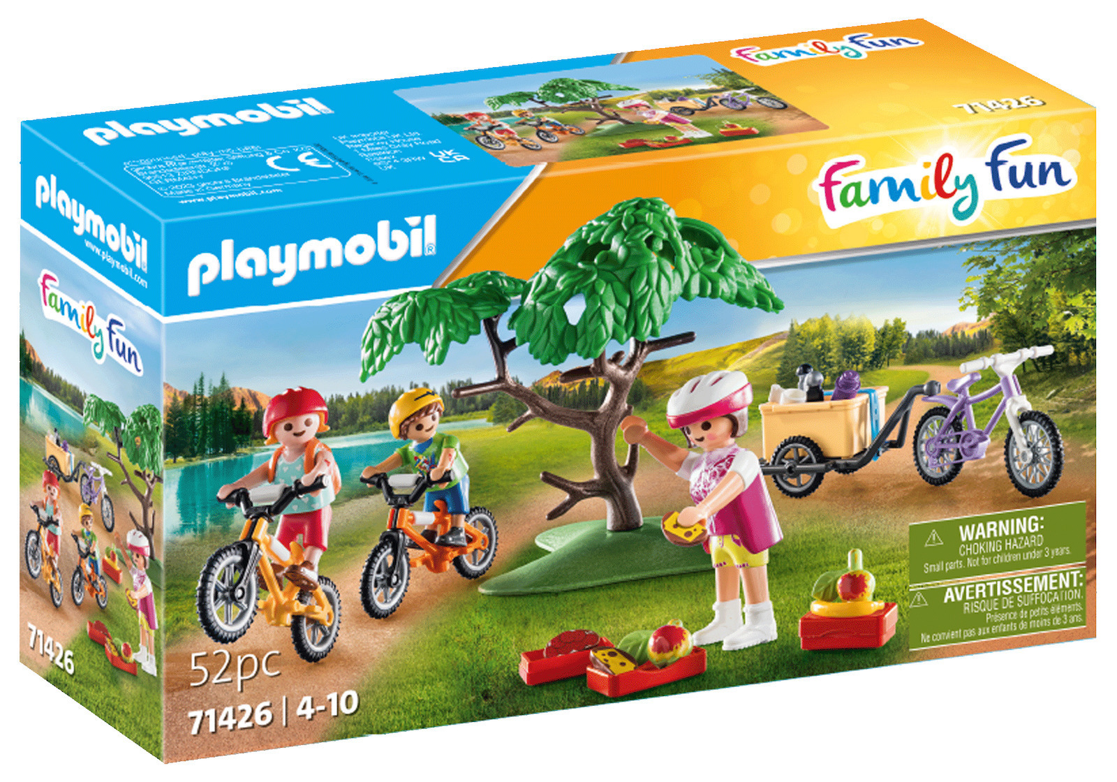 Playmobil Family Fun Εκδρομή Με Ποδήλατα Στο Βουνό για 4-10 ετών
