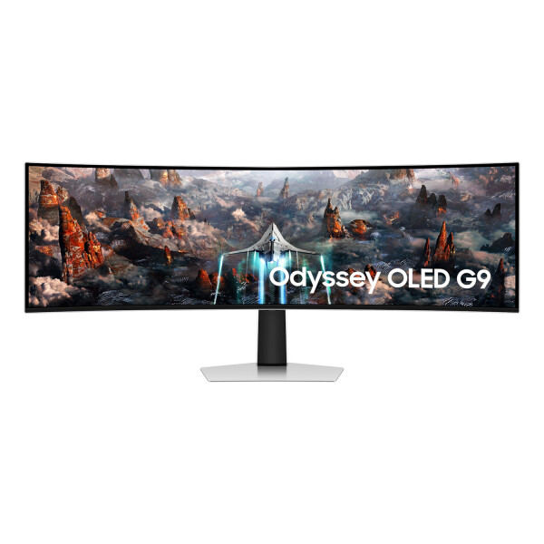 Samsung Odyssey G9 Ultrawide OLED HDR Curved Gaming Monitor 49 5120x1440 240Hz με Χρόνο Απόκρισης 0.03ms GTG