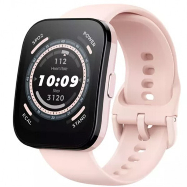 Amazfit Bip 5 46mm Smartwatch με Παλμογράφο Ροζ