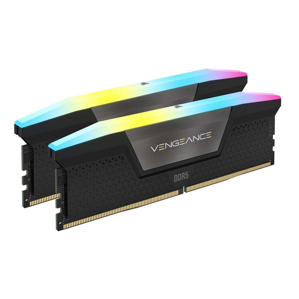 Corsair Vengeance RGB DDR5 64GB RAM με 2x32GB Modules και Ταχύτητα 6400 για Desktop Κωδικός CMH64GX5M2B6400C32