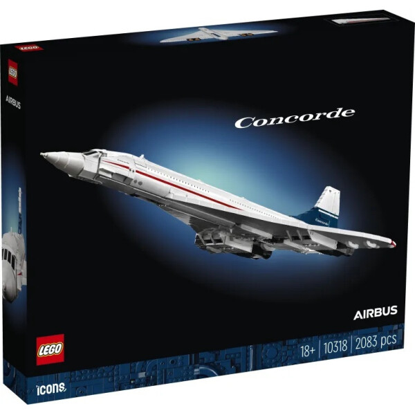 LEGO Icons Concorde για 18 ετών Ετών 2083τμχ Κωδικός 10318