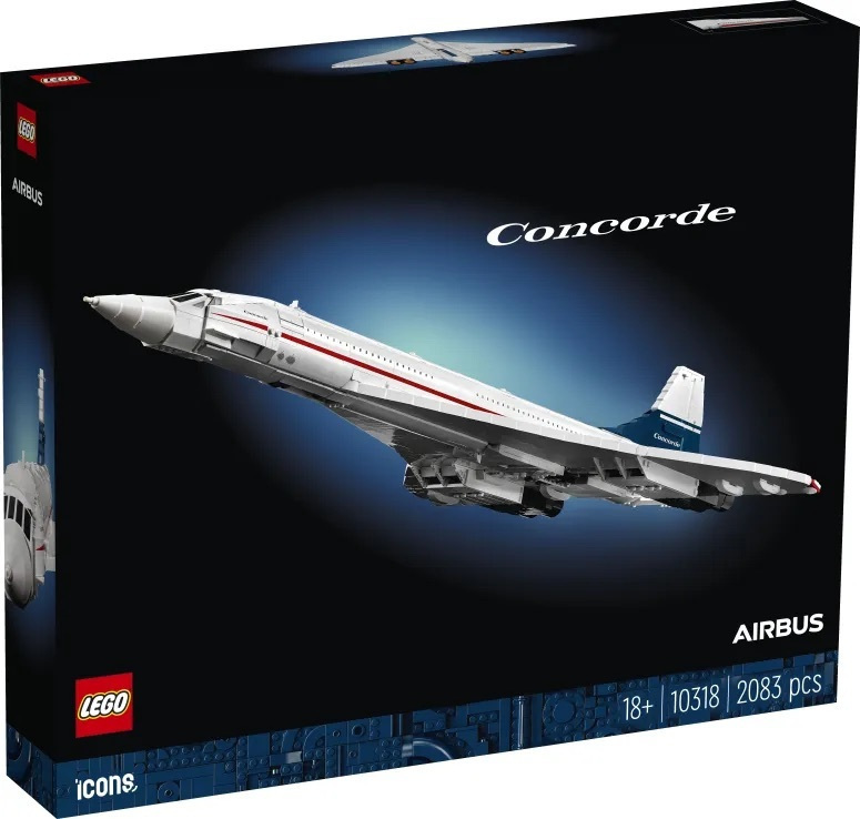 LEGO Icons Concorde για 18 ετών Ετών 2083τμχ Κωδικός 10318