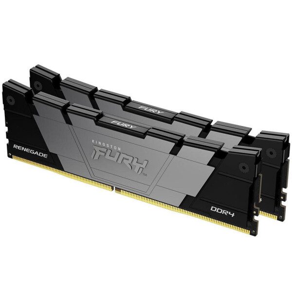 Kingston Fury Renegade DDR4 16GB RAM με 2x8GB Modules και Ταχύτητα 3200 για Desktop Κωδικός KF432C16RB2K2/16
