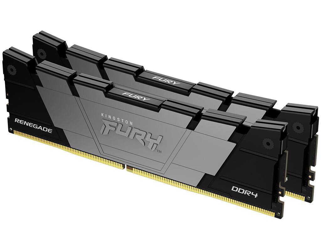 Kingston Fury Renegade DDR4 16GB RAM με 2x8GB Modules και Ταχύτητα 3200 για Desktop Κωδικός KF432C16RB2K2/16