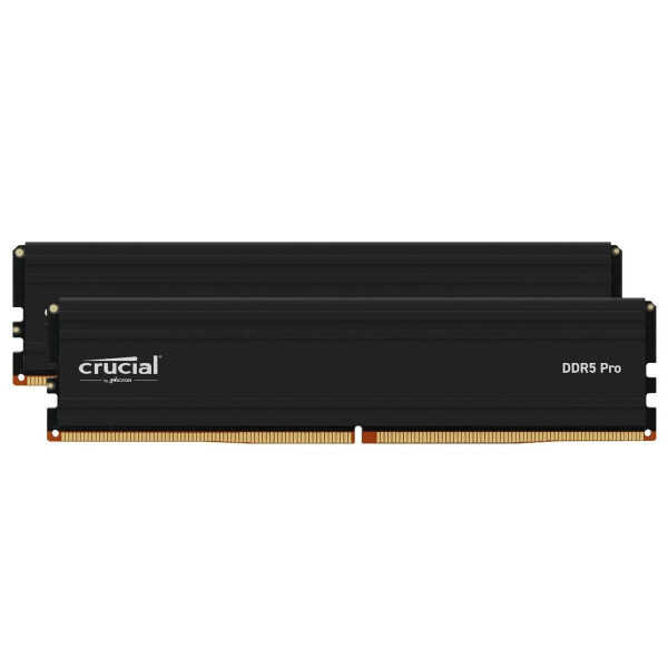 Crucial DDR5 64GB RAM με 2x32GB Modules και Ταχύτητα 5600 για Desktop Κωδικός CP2K32G56C46U5