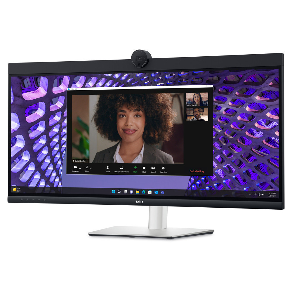 Dell P3424WEB Ultrawide IPS Curved Monitor 34 QHD 3440x1440 με Χρόνο Απόκρισης 5ms GTG