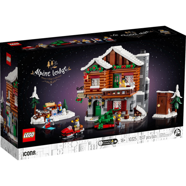 LEGO Icons Alpine Lodge - Christmas για 18 ετών Ετών 1517τμχ Κωδικός 10325