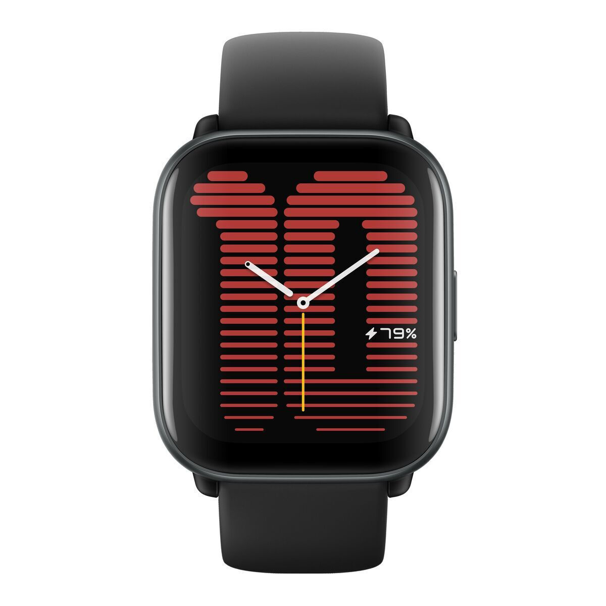 Amazfit Active Aluminium 42mm Αδιάβροχο Smartwatch με Παλμογράφο Midnight Black