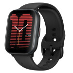 Amazfit Active Aluminium 42mm Αδιάβροχο Smartwatch με Παλμογράφο Midnight Black