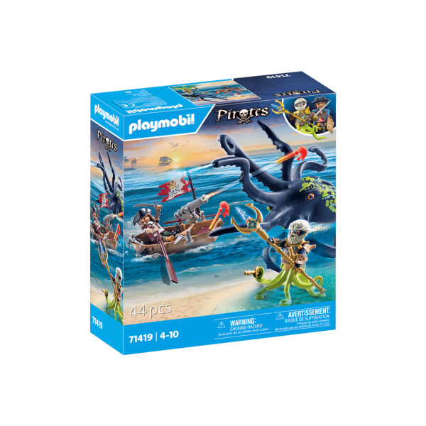 Playmobil Pirates Battle With The Giant Octopus για 4-10 ετών