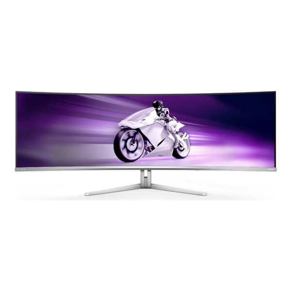 Philips Evnia 49M2C8900 Ultrawide QD-OLED HDR Curved Gaming Monitor 48.9 5120x1440 240Hz με Χρόνο Απόκρισης 0.03ms GTG