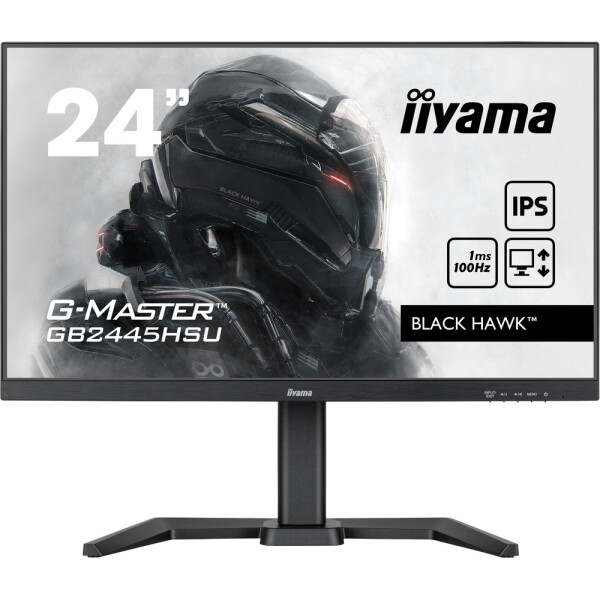 Iiyama G-MASTER GB2445HSU-B1 IPS HDR Gaming Monitor 24 FHD 1920x1080