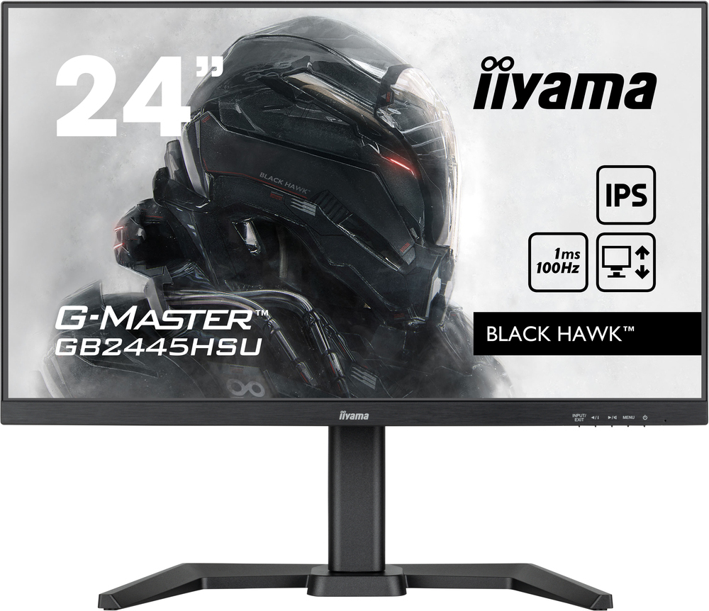 Iiyama G-MASTER GB2445HSU-B1 IPS HDR Gaming Monitor 24 FHD 1920x1080